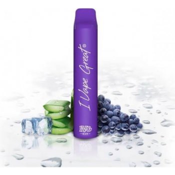 IVG Bar Plus Aloe Grape Ice 20 mg 600 potáhnutí 1 ks