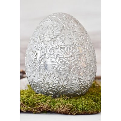 Harasim Velikonoční vajíčko Ornament Silver XL – Hledejceny.cz