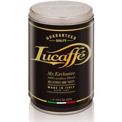 Lucaffé Mr. Exclusive 100% arabika mletá káva 250 g – Zboží Dáma