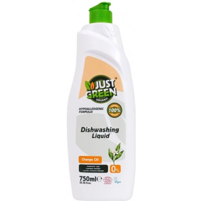 Just Green Organický přípravek na mytí nádobí 750 ml – Zboží Mobilmania