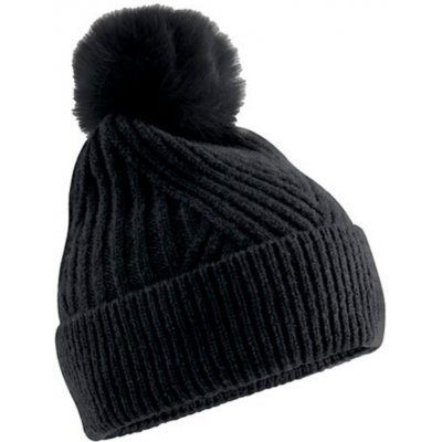 Beechfield Čepice Snow Luxe Beanie Černá univerzal – Hledejceny.cz