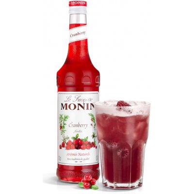 Monin Cranberry 0,7 l – Zboží Mobilmania