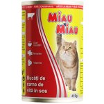 Miau Miau Adult Beef 415 g – Sleviste.cz