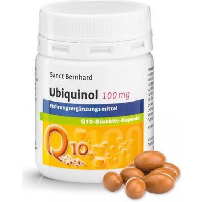 Sanct Bernhard Ubiquinol Q10 Bioaktiv 100 mg 75 kapslí – Zboží Mobilmania