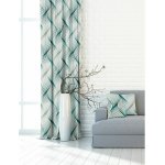 Závěs dekorační nebo látka, OXY Waves, tyrkysový, 150 cm 150 cm – Hledejceny.cz