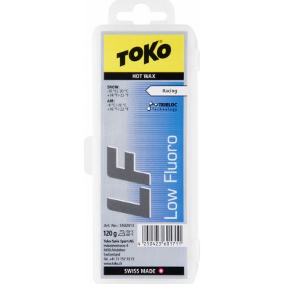 TOKO LF Hot Wax Blue 120g – Zboží Mobilmania