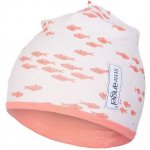Little Angel čepice zavazovací podšitá BIO Outlast natur/tm.coral – Zbozi.Blesk.cz