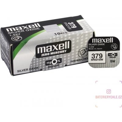 Maxell 379/SR521SW/V379 1BP Ag – Zboží Mobilmania