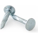 Scobax hřeby kroucené stříbrná 25 x 3,5 mm – Zboží Mobilmania