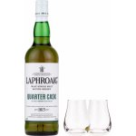 Laphroaig Quarter Cask 48% 0,7 l (dárkové balení 2 sklenice) – Hledejceny.cz