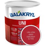 Balakryl Uni Lesk 0,7 kg červený – Sleviste.cz