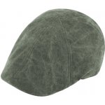 Fiebig Headwear since 1903 letní bekovka z seprané bavlny zelena – Sleviste.cz