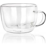 BANQUET Hrnek skleněný dvoustěnný DOBLO Cappuccino 04205025 A 310 ml – Sleviste.cz