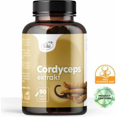 Sibipharm CORDYCEPS EXTRAKT 90 kapslí 500 mg – Hledejceny.cz