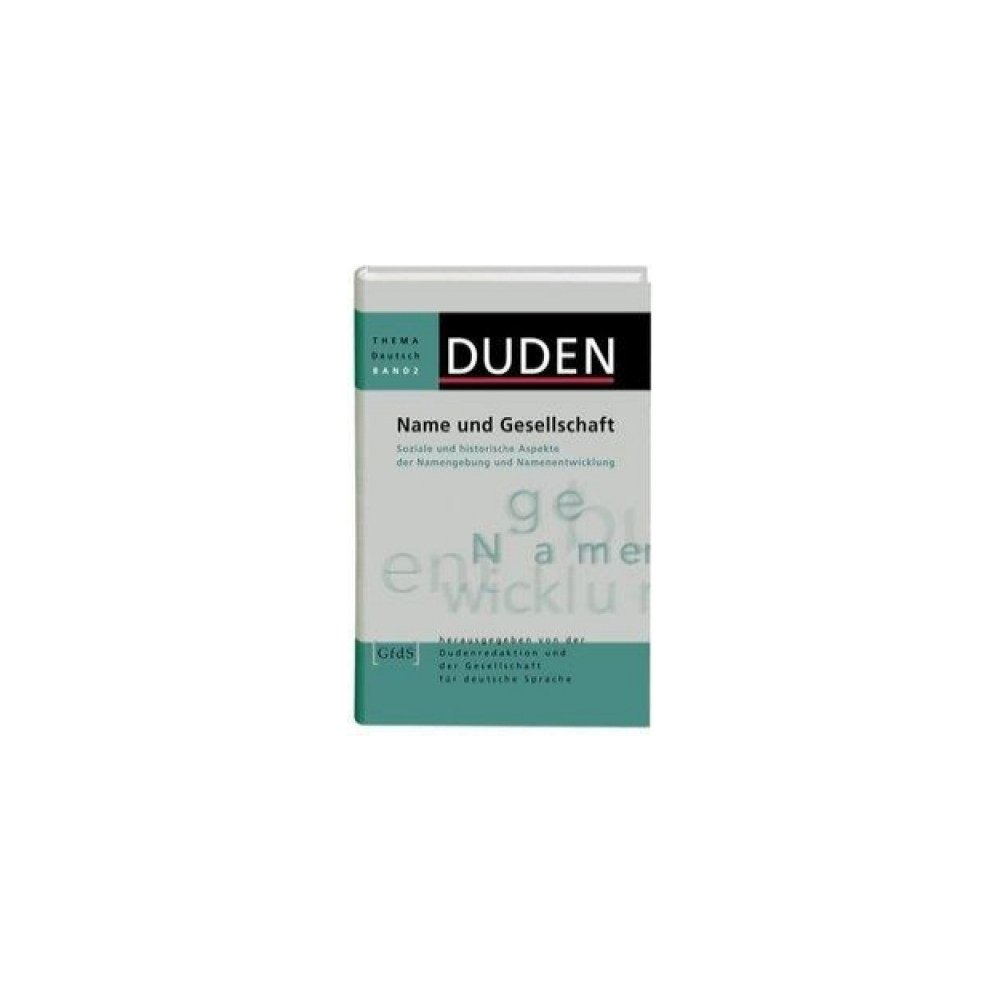 Eichhoff J Duden Thema Deutsch 2 Name Und Gesellschaft Heureka Cz