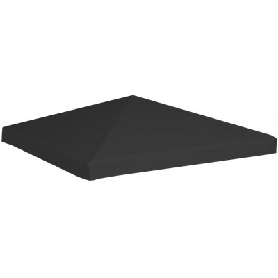 vidaXL 312078 Náhradní střecha na altán 270 g/m² 3 x 3 m černá – Hledejceny.cz