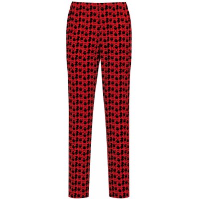 TOMA červeno-černé lebky S – Zboží Dáma