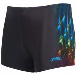 Zoggs Hip Racer Carbon Flash chlapecké plavky – Hledejceny.cz