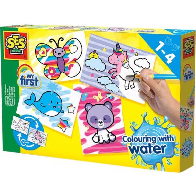Ses Moje první malování štětcem a vodou fantastické zvířata – Zboží Mobilmania