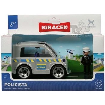 Efko Igráček policista s autem