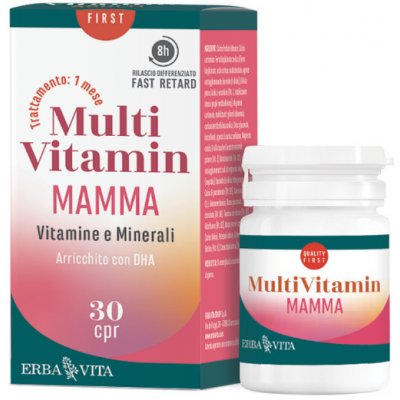Erba Vita multivitamin pro maminky těhotenství kojeni 30 tablet – Zboží Mobilmania