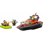 LEGO® City 60373 Hasičská záchranná loď a člun – Sleviste.cz