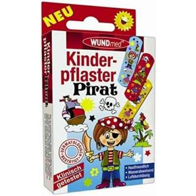 WUNDmed Piráti náplast pro děti 10 ks – Zboží Mobilmania