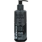 Nish Man Peel-off black mask 200 ml – Zboží Dáma