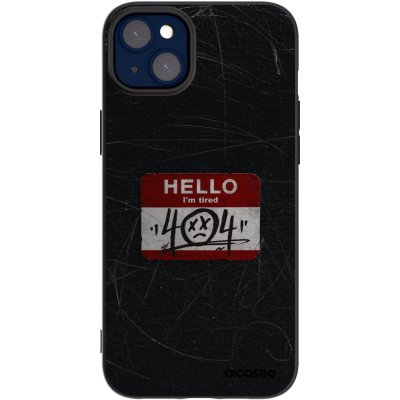 Picasee silikonový černý obal pro Apple iPhone 14 Plus - HELLO 404 – Zboží Mobilmania