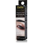 Delia Henna prášková barva na obočí a řasy Black 1,5 g – Zboží Dáma