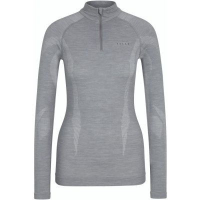 Falke Women long sleeve Shirt Wool-Tech grey heather
