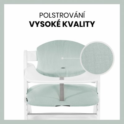 Hauck Highchair Pad Select Muslin Mint – Zboží Dáma