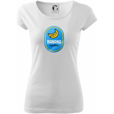 Banana republica Pure dámské triko Bílá – Zboží Mobilmania