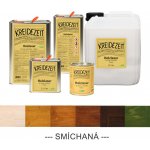 Kreidezeit - Olejová lazura na dřevo – smíchaná pigmentovaná 10%, včetně aditiv Antic dub 10 l na 160 m2