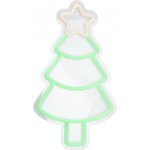 Home Styling Collection Vánoční neonový nápis na zeď stromek, LED, 23 x 22 cm zelený – Hledejceny.cz