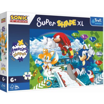 Trefl Šťastný Sonic 160 XL Super Shape 60x40cm – Zboží Dáma