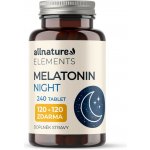 Allnature Elements Melatonin night 240 tablet – Hledejceny.cz