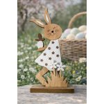 Zajíc dřevo 23cm natural – Hledejceny.cz