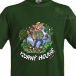 Tričko Vzorný houbař – Zboží Dáma