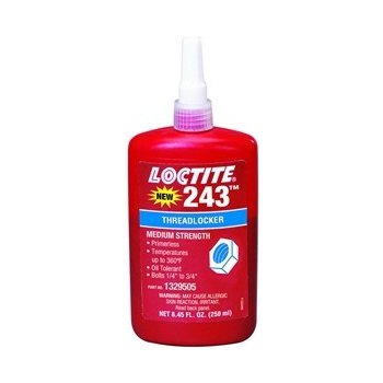 LOCTITE 243 na zajišťování šroubů 250g