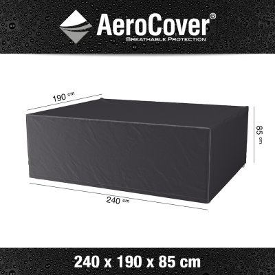 Aerocover 7916 Ochranný obal na zahradní jídelní set obdélník 240x190x85 cm – Sleviste.cz