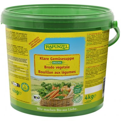 Rapunzel Zeleninový vývar s droždím bio vegan 4 kg – Sleviste.cz