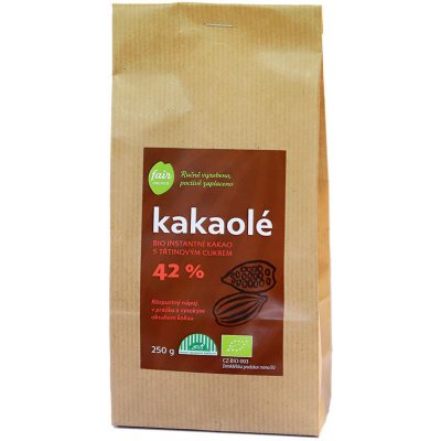 Fairobchod Bio rozpustné kakao Kakaolé 42% 250 g – Hledejceny.cz