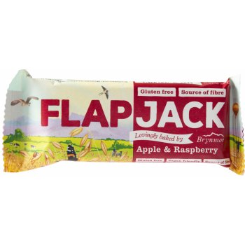 Wholebake Flapjack ovesný malina-jablečná šťáva bezlepkový 80 g