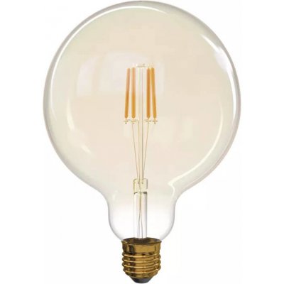 Emos LED žárovka Vintage G125 4W, 380lm, E27, teplá bílá+ – Zboží Mobilmania