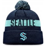 Fanatics pánská Zimní čepice Seattle Kraken Fundamental beanie Cuff with Pom – Hledejceny.cz