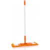 Mop a úklidová souprava Brilanz Žinylkový mop s teleskopickou tyčí 120 cm oranžová