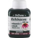 MedPharma Echinacea 100 mg + vit.C + zinek 107 tablet – Hledejceny.cz