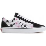 Vans boty Old Skool Hibiscus Checkerboard black – Hledejceny.cz