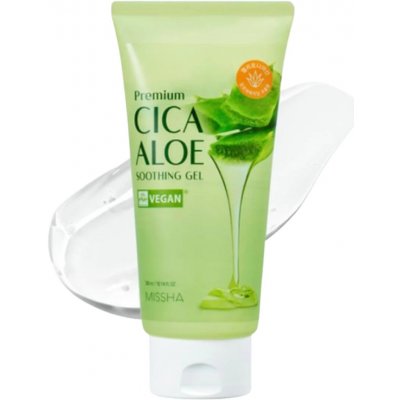 MISSHA Premium Cica Aloe Soothing Gel Prémiový zklidňující gel 300 ml – Hledejceny.cz